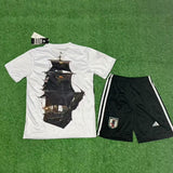 Japan 25/26 Luffy And Skull Anime Kids Jersey Set