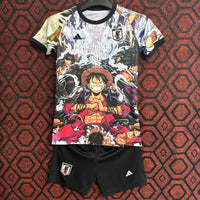 Japan 25/26 Luffy One Piece Kids Jersey Set