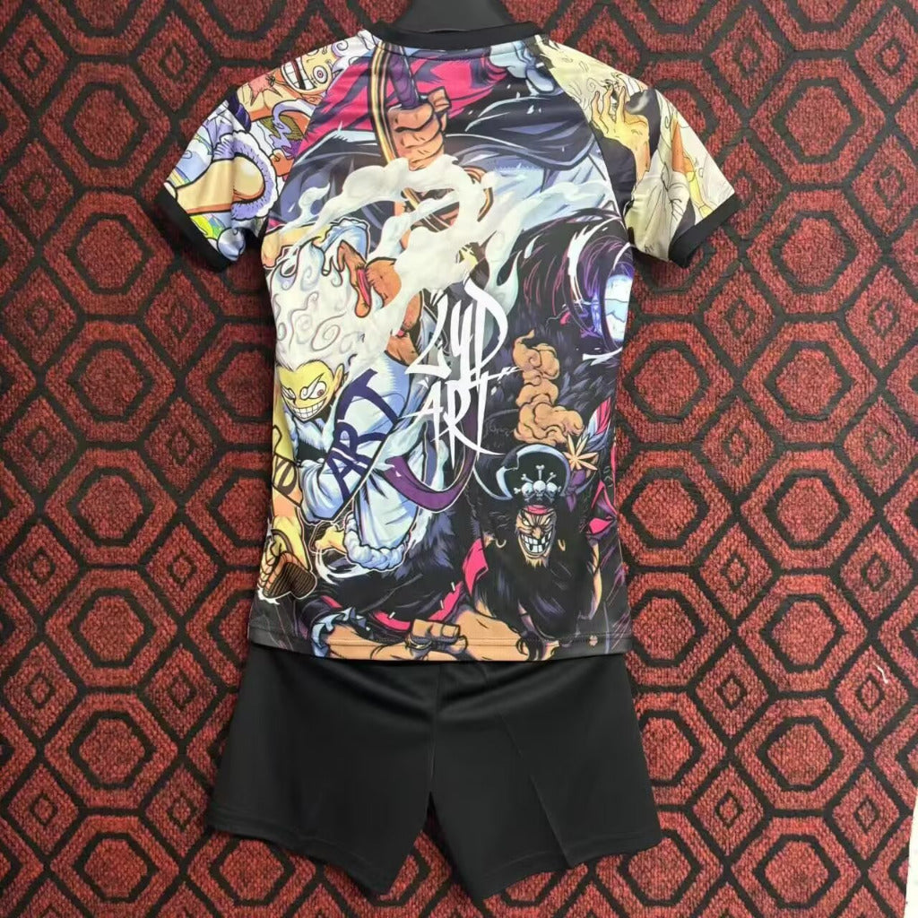 Japan 25/26 Luffy One Piece Kids Jersey Set