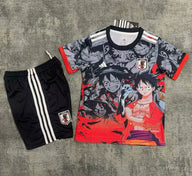 Japan 25/26 One Piece Luffy Anime Kids Jersey Set