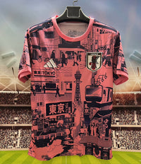 Japan 25/26 Orange Tokyo Landmarks Jersey