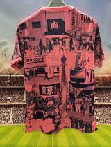 Japan 25/26 Orange Tokyo Landmarks Jersey