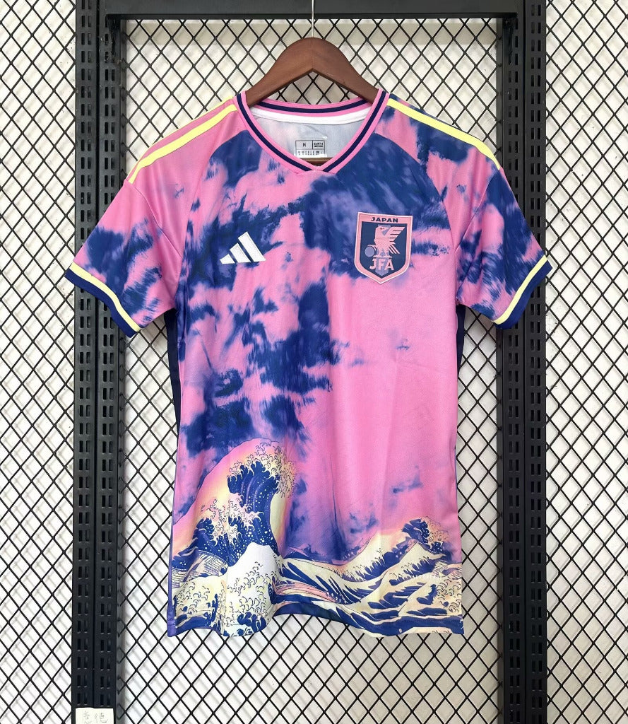 Japan 25/26 Pink The Great Wave Special Jersey