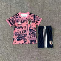 Japan 25/26 Pink Tokyo Landmarks Kids Jersey Set