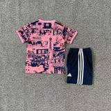 Japan 25/26 Pink Tokyo Landmarks Kids Jersey Set
