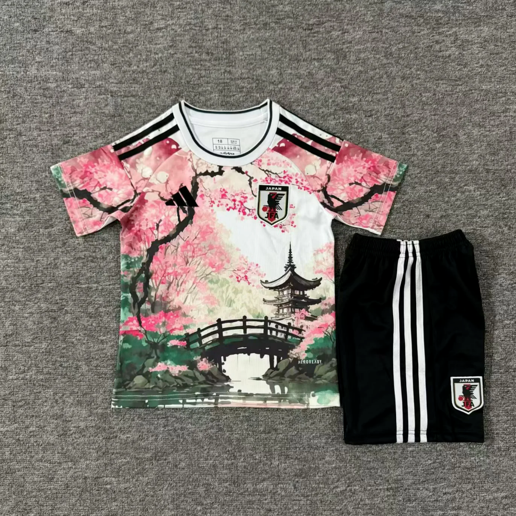 Japan 25/26 Sakura Bridge Kids Jersey Set