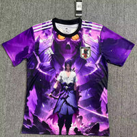 Japan 25/26 Uchiha Pink Naruto Anime Jersey