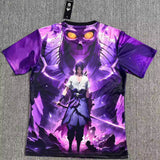 Japan 25/26 Uchiha Pink Naruto Anime Jersey