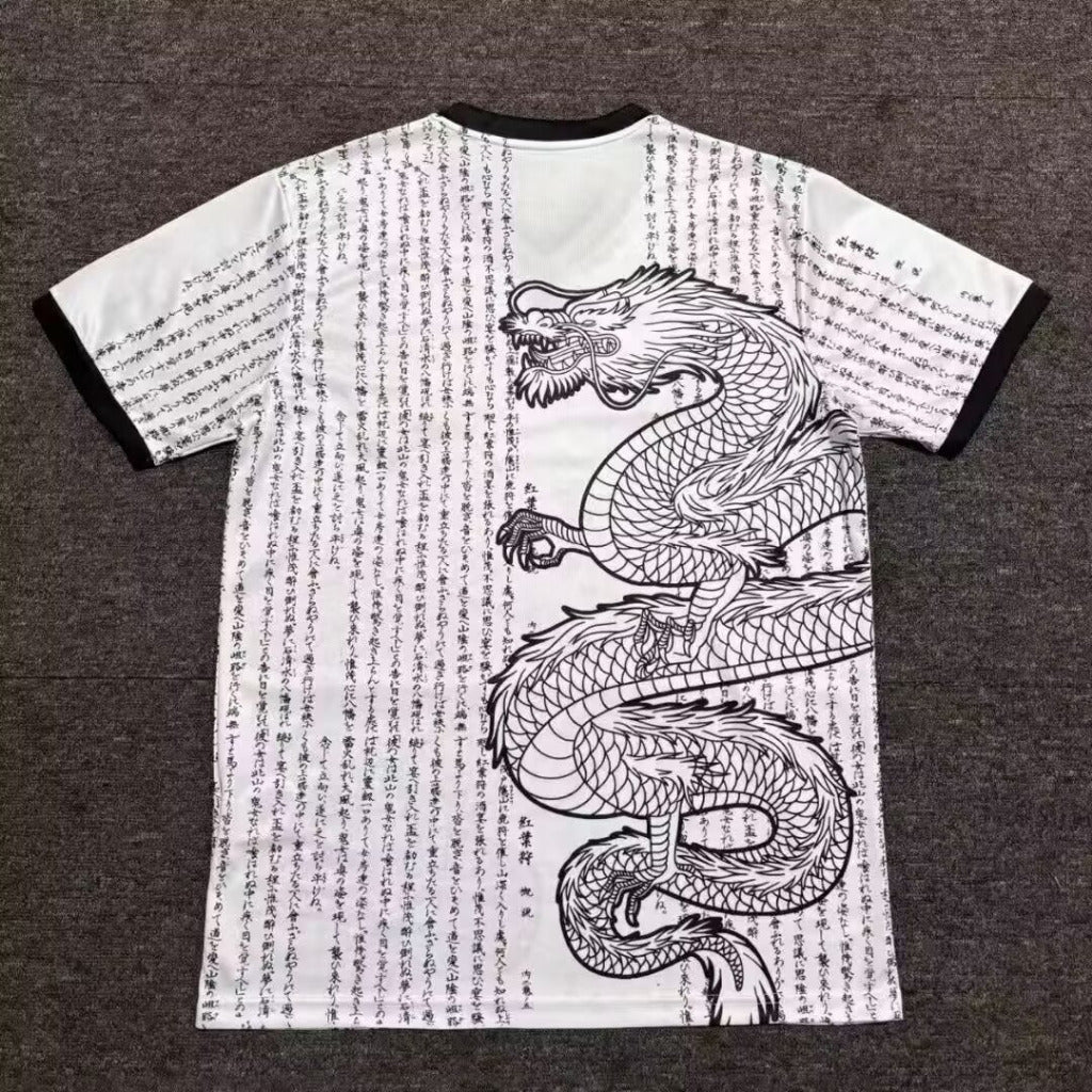 Japan 25/26 White/Black Dragon Jersey