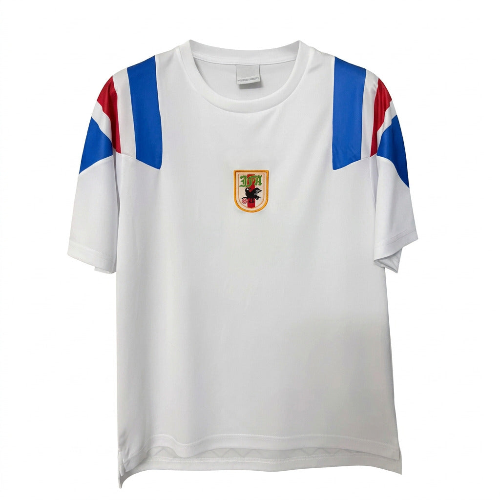 Japan 26/27 EQT White/Blue/Red Jersey