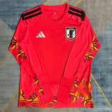 Japan 26/27 Red/Black Goalkeeper Long-Sleeve Jersey