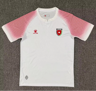 Jordan 2026 World Cup White/Red Gradient Grid Home Jersey