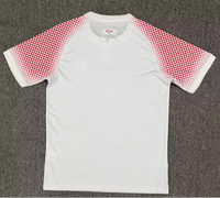 Jordan 2026 World Cup White/Red Gradient Grid Home Jersey