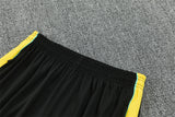 Jordan 26/27 White/Black/Yellow Side Stripes Long Sleeve Training Tracksuit