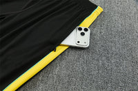 Jordan 26/27 White/Black/Yellow Side Stripes Long Sleeve Training Tracksuit