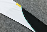 Jordan 26/27 White/Black/Yellow Side Stripes Long Sleeve Training Tracksuit