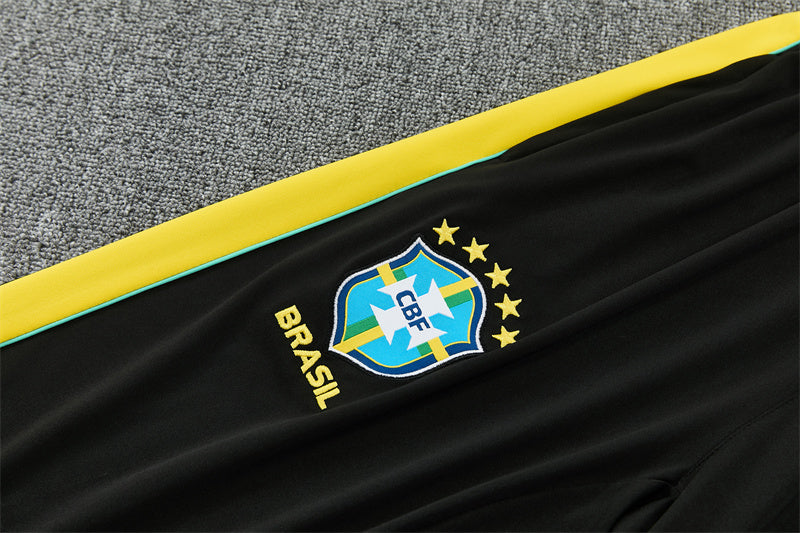 Jordan Brazil 26/27 Light Green/Black Training Tracksuit Set