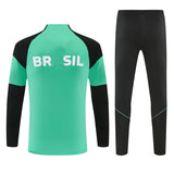 Jordan Brazil 26/27 Light Green/Black Training Tracksuit Set