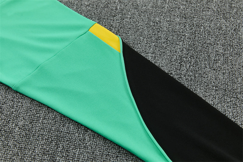 Jordan Brazil 26/27 Light Green/Black Training Tracksuit Set