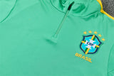 Jordan Brazil 26/27 Light Green/Black Training Tracksuit Set