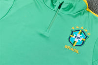Jordan Brazil 26/27 Light Green/Black Training Tracksuit Set