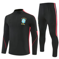 Jordan Brazilian 26/27 Black with Coral Red Training Tracksuit Set