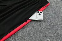 Jordan Brazilian 26/27 Black with Coral Red Training Tracksuit Set