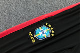 Jordan Brazilian 26/27 Black with Coral Red Training Tracksuit Set
