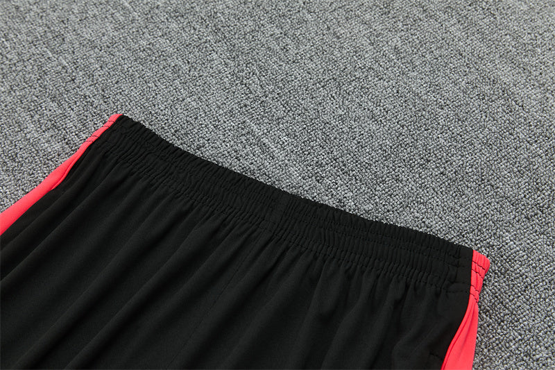 Jordan Brazilian 26/27 Black with Coral Red Training Tracksuit Set