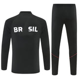 Jordan Brazilian 26/27 Black with Coral Red Training Tracksuit Set