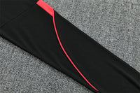 Jordan Brazilian 26/27 Black with Coral Red Training Tracksuit Set