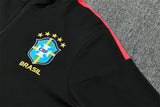 Jordan Brazilian 26/27 Black with Coral Red Training Tracksuit Set