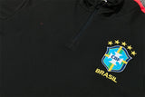 Jordan Brazilian 26/27 Black with Coral Red Training Tracksuit Set