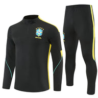 Jordan Brazilian 26/27 Black with Yellow Training Tracksuit Set