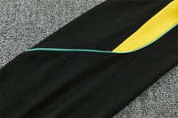 Jordan Brazilian 26/27 Black with Yellow Training Tracksuit Set