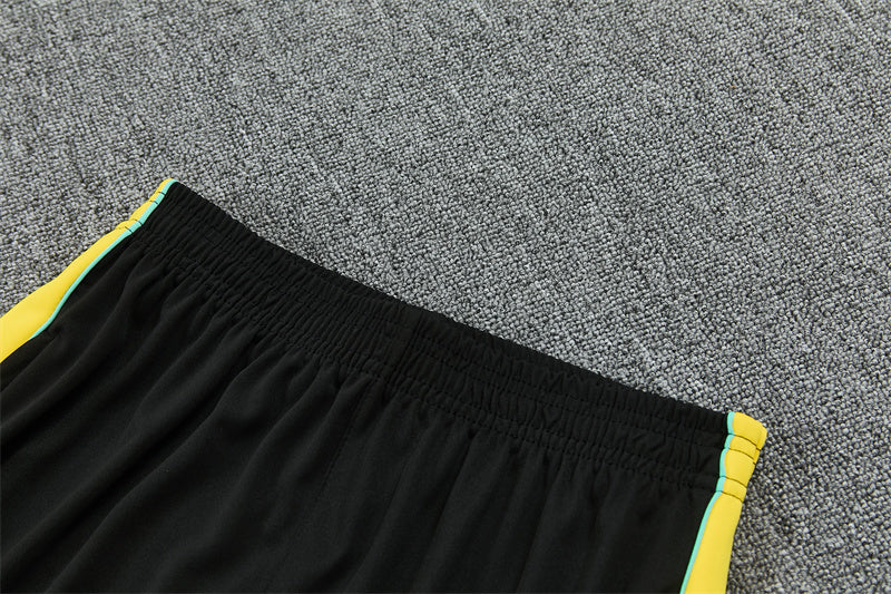 Jordan Brazilian 26/27 Black with Yellow Training Tracksuit Set