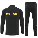 Jordan Brazilian 26/27 Black with Yellow Training Tracksuit Set