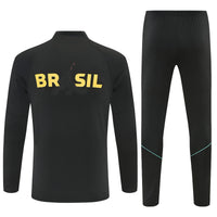 Jordan Brazilian 26/27 Black with Yellow Training Tracksuit Set