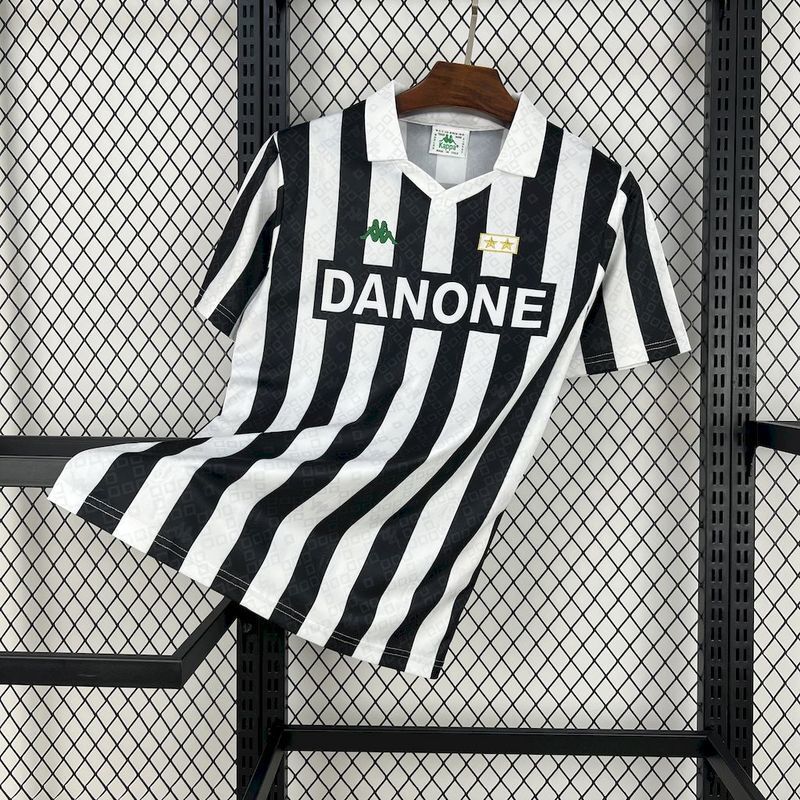 Juventus 1992/94 Vintage Retro Black/White Home Jersey