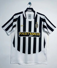 Juventus 2003/04 Vintage Retro Home Jersey