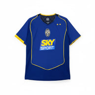 Juventus 2004/05 Vintage Retro Blue Away Jersey