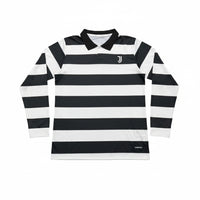 Juventus 25/26 Black/White Fourth Authentic Long Sleeve Jersey