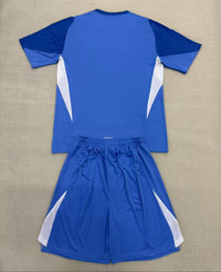 Juventus 25/26 Goalkeeper Kids Blue Jersey Set