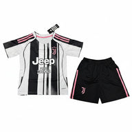 Juventus 25/26 Home Kids Black/White Jersey Set