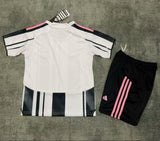 Juventus 25/26 Home Kids Black/White Jersey Set