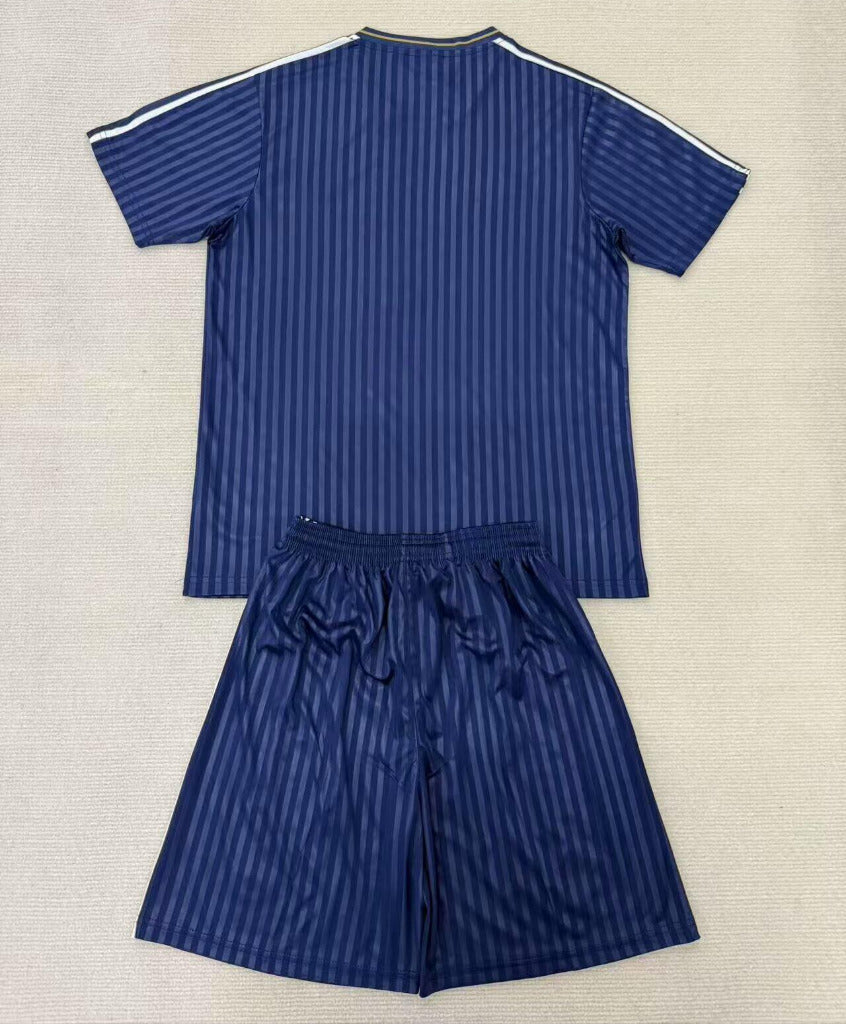 Juventus 25/26 Kids Blue Stripe Jersey Set