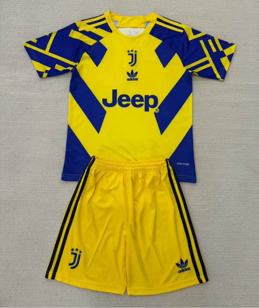 Juventus 25/26 Kids Yellow Jersey Set