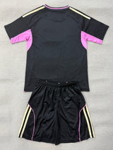 Juventus 26/27 Black/Pink Kids Jersey Set