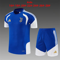 Juventus 26/27 Blue/White Training Kids Jersey Set