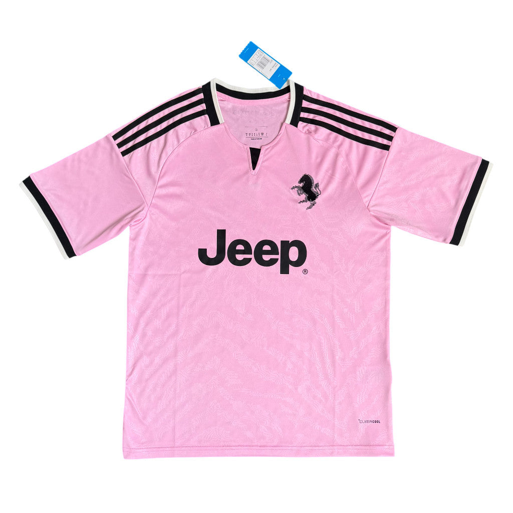 Juventus 26/27 Pink/Black Stripes Away Jersey